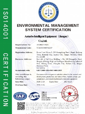 ENVIRONMENTAL MANAGEMENTSYSTEM CERTIFICATION环境管理体系